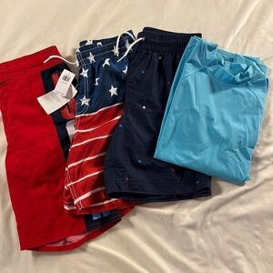 Boys 10-12 Swim Wear 4 Pack